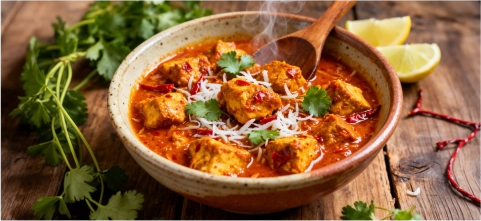 Kolhapuri Soya Chaap Tiffin Mississauga