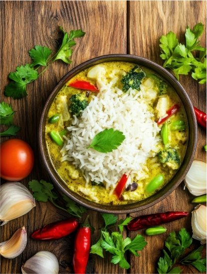 Indian Tiffin Meal
